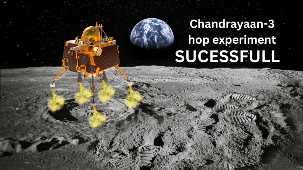 Chandrayaan-3 hop experiment